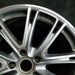 21" PORSCHE PANAMERA 17-20 alloy 21x11.5 5 spoke V spoke dark gray Original OEM - Back View