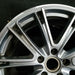 21" PORSCHE PANAMERA 17-20 alloy 21x11.5 5 spoke V spoke dark gray Original OEM - Additional View