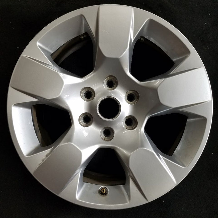 18" DODGE 1500 PICKUP 19 6 lug 18x8 aluminum 5 spoke opt WBB Original OEM Wheel Rim