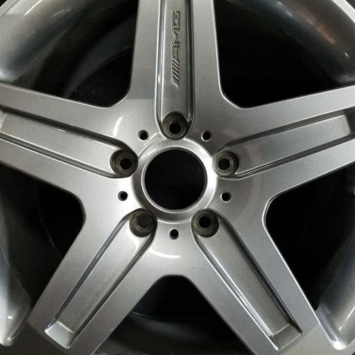 19" MERCEDES G-CLASS 09-11 463 Type; G55 19x9.5 5 spoke AMG Original OEM Wheel - Angle View
