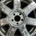 17" DTS 06 17x7, 7 spoke, chrome Original OEM Wheel Rim - Angle View
