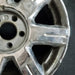 17" DTS 06 17x7, 7 spoke, chrome Original OEM Wheel Rim - Close-Up Detail
