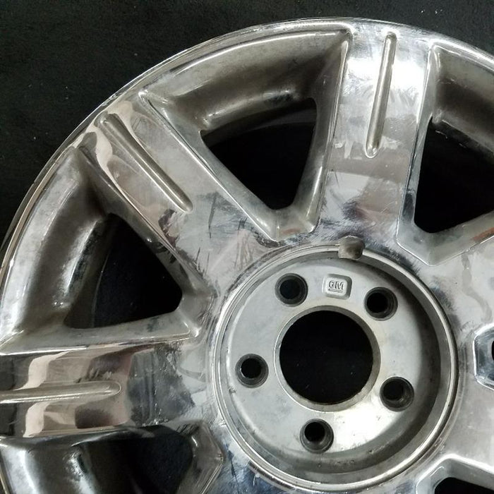 17" DTS 06 17x7, 7 spoke, chrome Original OEM Wheel Rim - Additional View