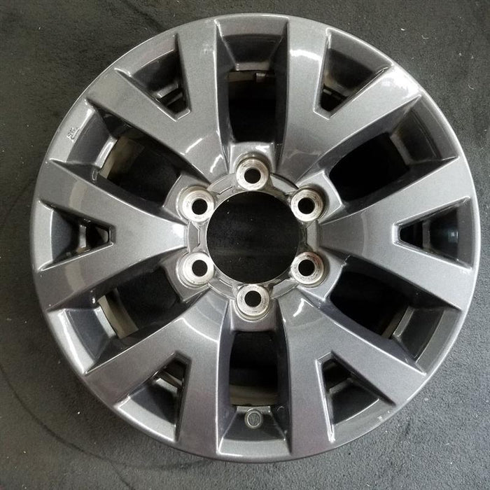 16" TACOMA 20-23 16x7 alloy 6 spoke V spoke dark gray Original OEM Wheel Rim