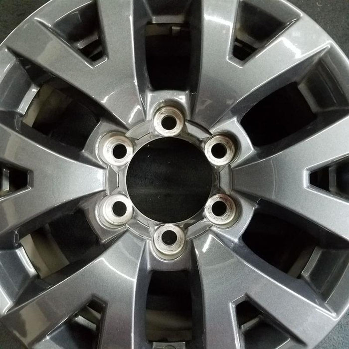 16" TACOMA 20-23 16x7 alloy 6 spoke V spoke dark gray Original OEM Wheel Rim