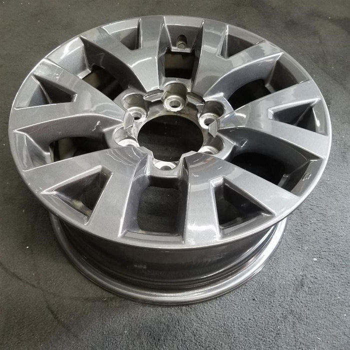 16" TACOMA 20-23 16x7 alloy 6 spoke V spoke dark gray Original OEM Wheel Rim