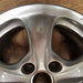 18" PORSCHE 911 99-01 18x10, 5 flared spokes Original OEM Wheel Rim - Back View