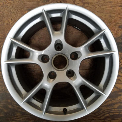 17" PORSCHE BOXSTER 05-08 17x8 5 spoke Original OEM Wheel Rim - Front View