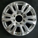 20" SIERRA 2500 PICKUP 20-23 20x8.5, 6 V spoke Original OEM Wheel Rim - Front View