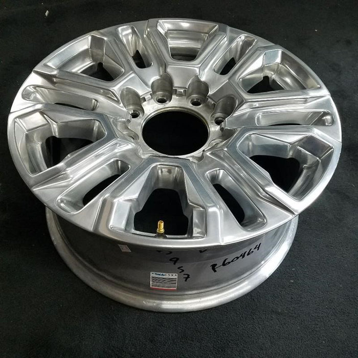 20" SIERRA 2500 PICKUP 20-23 20x8.5, 6 V spoke Original OEM Wheel Rim - Side Profile