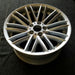 18" BMW 745i 02-05 18x8 , 10 spoke, V spoke design Original OEM Wheel Rim - Close-Up Detail