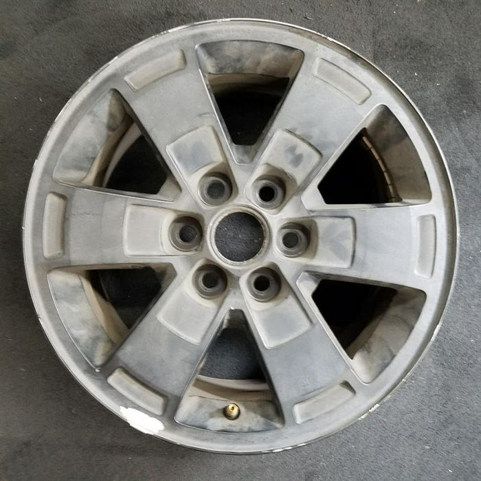 16" CANYON 15-17 16x7, aluminum Original OEM Wheel Rim - Front View