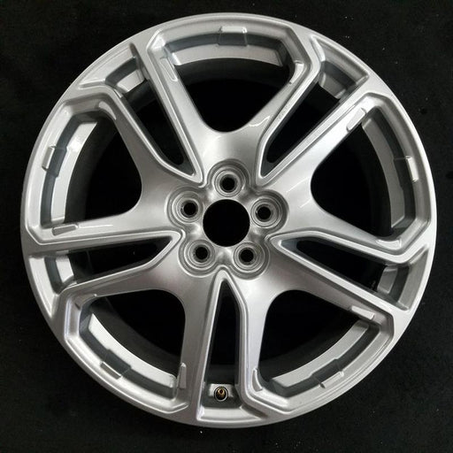 19" MUSTANG MACH-E 21-23 19x7 5 split spoke silver Original OEM Wheel Rim - Front View