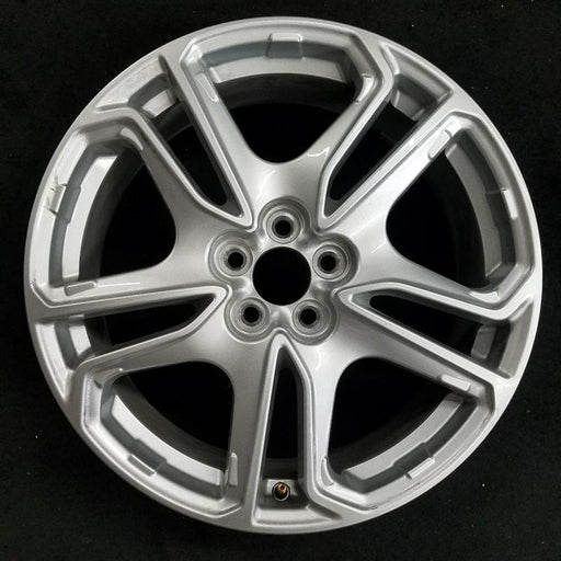 19" MUSTANG MACH-E 21-23 19x7 5 split spoke silver Original OEM Wheel Rim - Front View