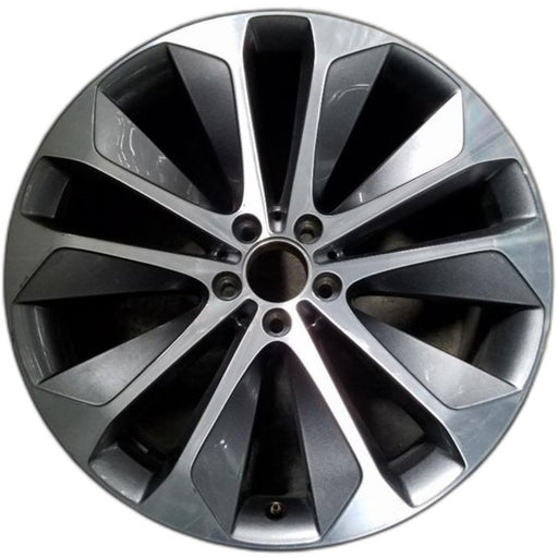 20" MERCEDES GL-CLASS 13-15 166 Type; GL350 20x8.5 10 spoke carved spokes - Front View