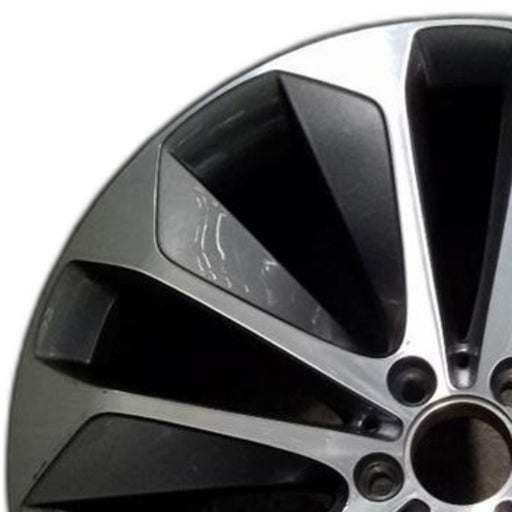 20" MERCEDES GL-CLASS 13-15 166 Type; GL350 20x8.5 10 spoke carved spokes - Angle View