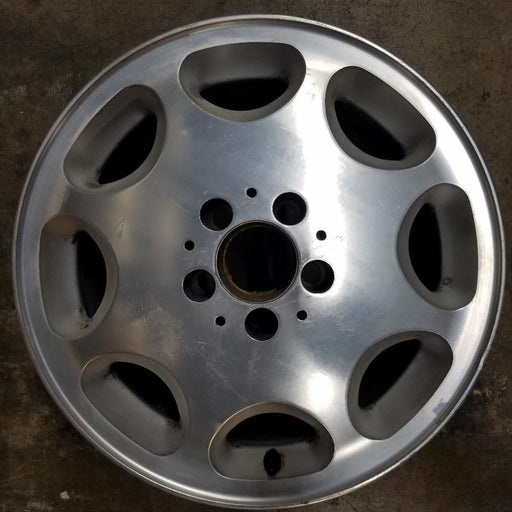 16" MERCEDES S-CLASS 95 140 Type S350D 16x8 rear for Cpe Original OEM Wheel Rim - Front View