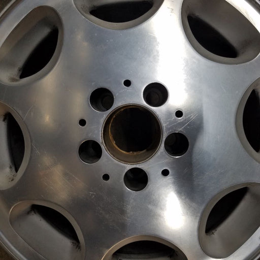 16" MERCEDES S-CLASS 95 140 Type S350D 16x8 rear for Cpe Original OEM Wheel Rim - Angle View