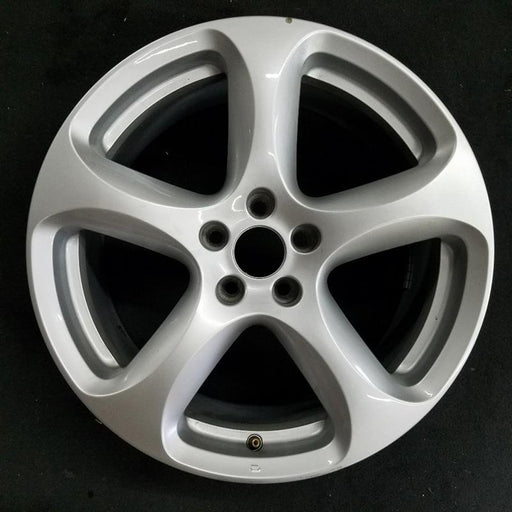18" STELVIO 18-19 , 18x8, , straight spoke Original OEM Wheel Rim - Front View
