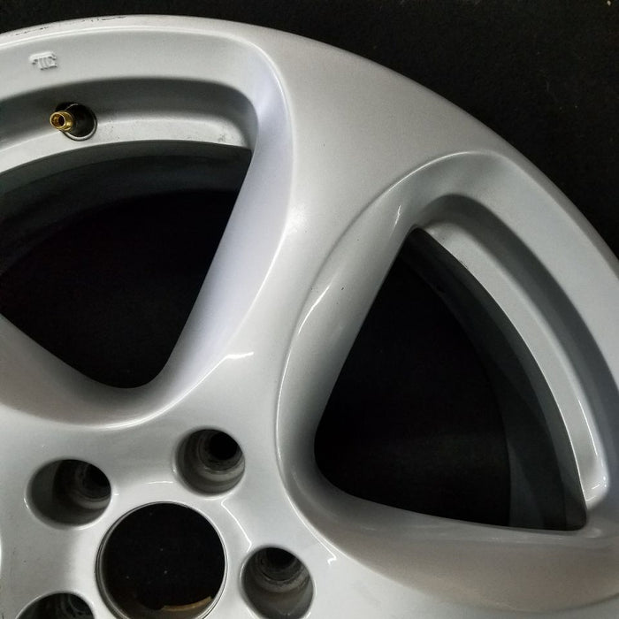 18" STELVIO 18-19 , 18x8, , straight spoke Original OEM Wheel Rim - Back View
