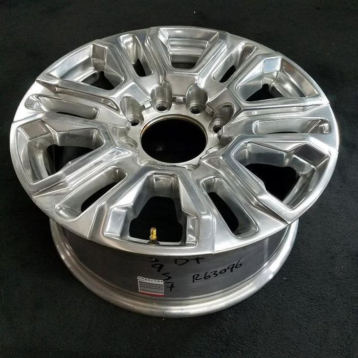 20" SIERRA 2500 PICKUP 20-23 20x8.5, 6 V spoke Original OEM Wheel Rim - Side Profile
