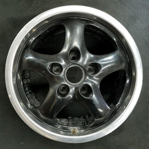 17" PORSCHE 911 95 17x9 Original OEM Wheel Rim - Front View