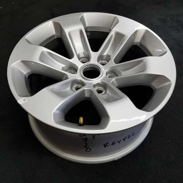 18" DODGE 1500 PICKUP 19-21 , 18x8 , , 6 spoke, opt WBC Original OEM Wheel Rim - Side Profile