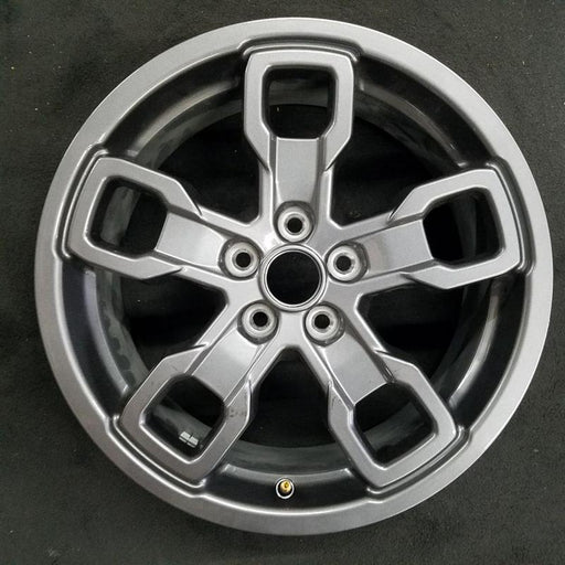 17" BRONCO SPORT 21-24 17x7, alloy, 5 spoke, slotted spoke Original OEM Wheel - Front View