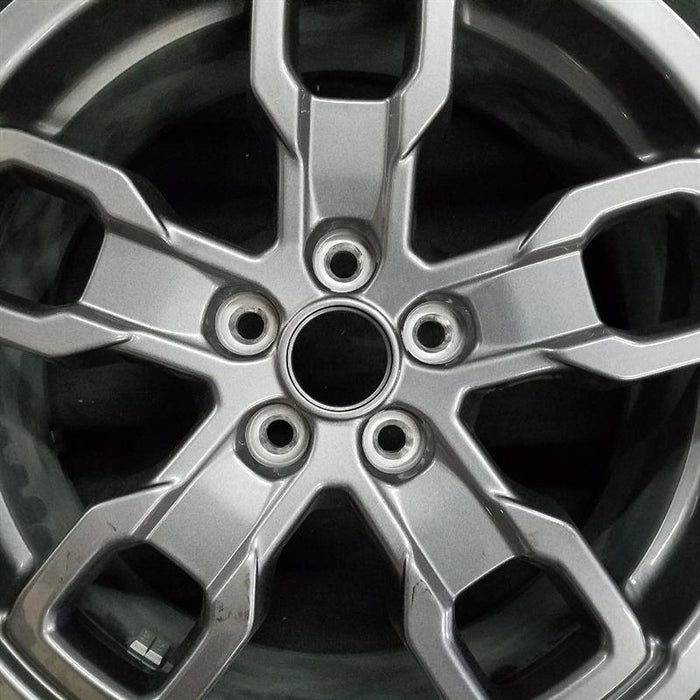 17" BRONCO SPORT 21-24 17x7, alloy, 5 spoke, slotted spoke Original OEM Wheel - Angle View