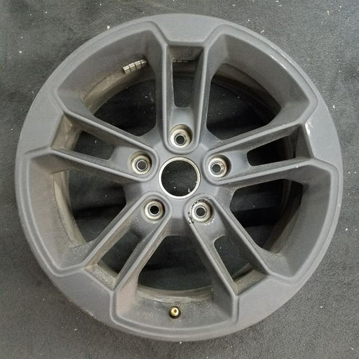 17" WRANGLER 18 VIN W 6th digit JK body 17x7.5 5 spoke open spoke Original OEM - Front View
