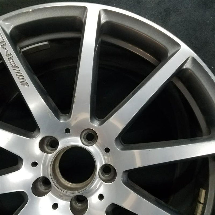 19" MERCEDES S-CLASS 15 217 Type; Cpe S63 19x9.5 10 spoke Original OEM Wheel Rim - Back View