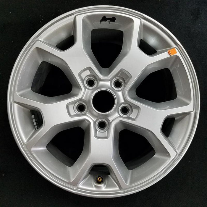 17" WRANGLER 21 17x7.5, , aluminum, Y spoke, , silver Original OEM Wheel Rim