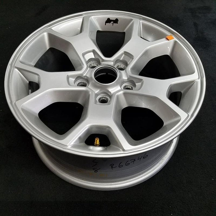 17" WRANGLER 21 17x7.5, , aluminum, Y spoke, , silver Original OEM Wheel Rim