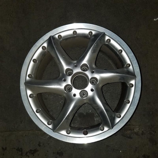 17" MERCEDES SLK 07 171 Type; SLK280, 17x8.5 , 6 spoke Original OEM Wheel Rim - Front View