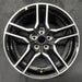 18" MUSTANG 18-23 18x8 , 10 spoke Original OEM Wheel Rim - Front View