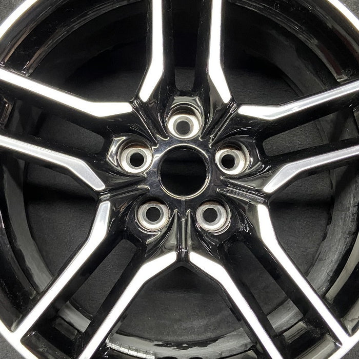 18" MUSTANG 18-23 18x8 , 10 spoke Original OEM Wheel Rim - Angle View