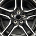18" MUSTANG 18-23 18x8 , 10 spoke Original OEM Wheel Rim - Angle View