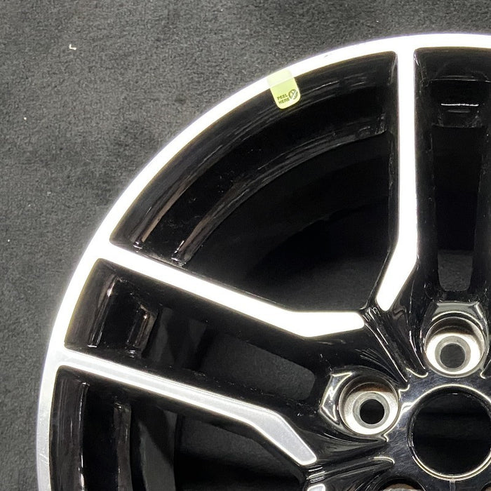 18" MUSTANG 18-23 18x8 , 10 spoke Original OEM Wheel Rim - Side Profile
