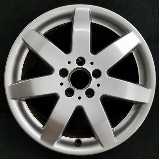 17" MERCEDES ML-CLASS 10-11 164 Type ML450 17x7.5 7 spoke Original OEM Wheel Rim - Front View