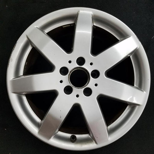 17" MERCEDES ML-CLASS 10-11 164 Type ML450 17x7.5 7 spoke Original OEM Wheel Rim - Front View
