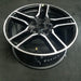 18" MUSTANG 18-23 18x8 , 10 spoke Original OEM Wheel Rim - Side Profile