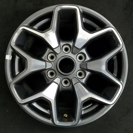 17" BRONCO 21-22 17x8 6 spoke double spoke Original OEM Wheel Rim - Front View