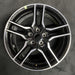 18" MUSTANG 18-23 18x8 , 10 spoke Original OEM Wheel Rim - Front View