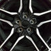 18" MUSTANG 18-23 18x8 , 10 spoke Original OEM Wheel Rim - Angle View