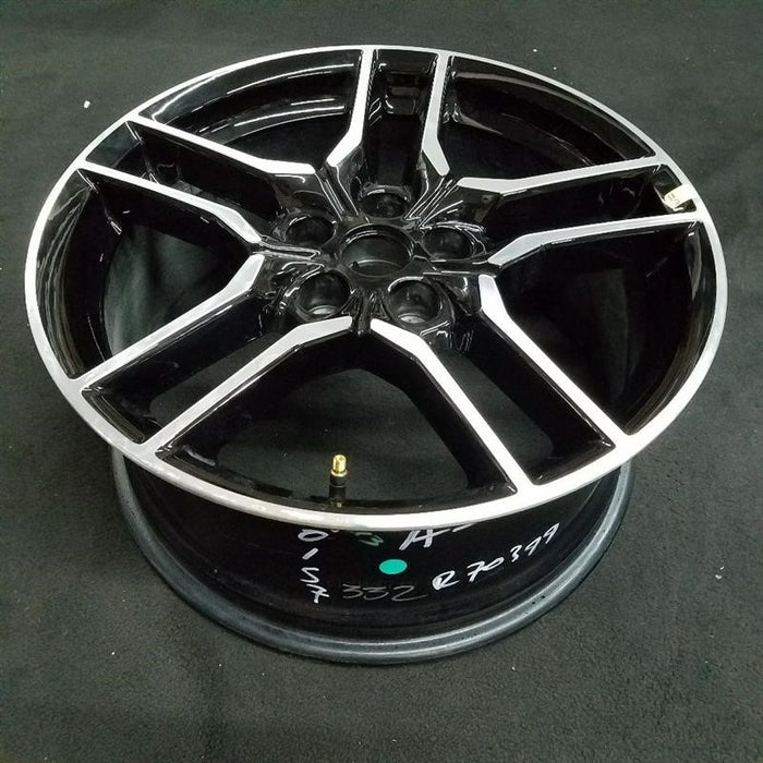 18" MUSTANG 18-23 18x8 , 10 spoke Original OEM Wheel Rim - Side Profile