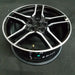18" MUSTANG 18-23 18x8 , 10 spoke Original OEM Wheel Rim - Side Profile