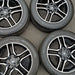 18" MUSTANG 18-23 18x8 , 10 spoke Original OEM Wheel Rim - Angle View