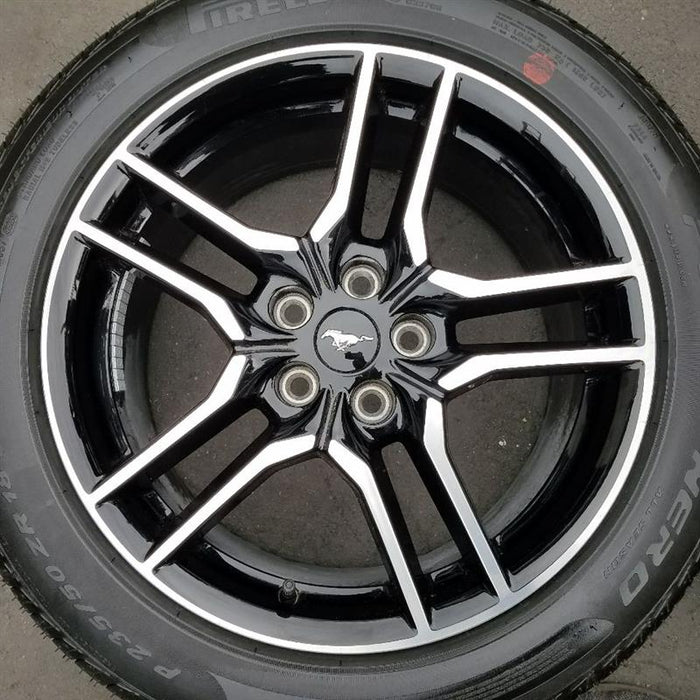 18" MUSTANG 18-23 18x8 , 10 spoke Original OEM Wheel Rim - Additional View