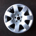 17" AUDI A8 03 model VIN E 8th digit 17x8 7 spoke Original OEM Wheel Rim - Front View