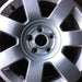 17" AUDI A8 03 model VIN E 8th digit 17x8 7 spoke Original OEM Wheel Rim - Angle View